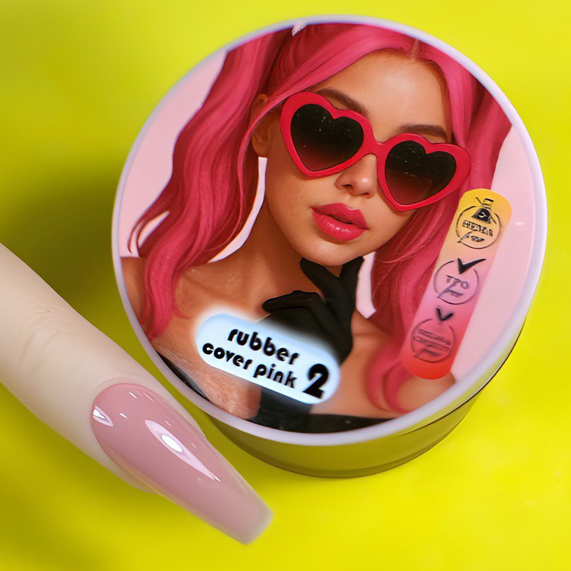 Base Rubber Cover Pink 2 illusion beauty Nails – 30gr