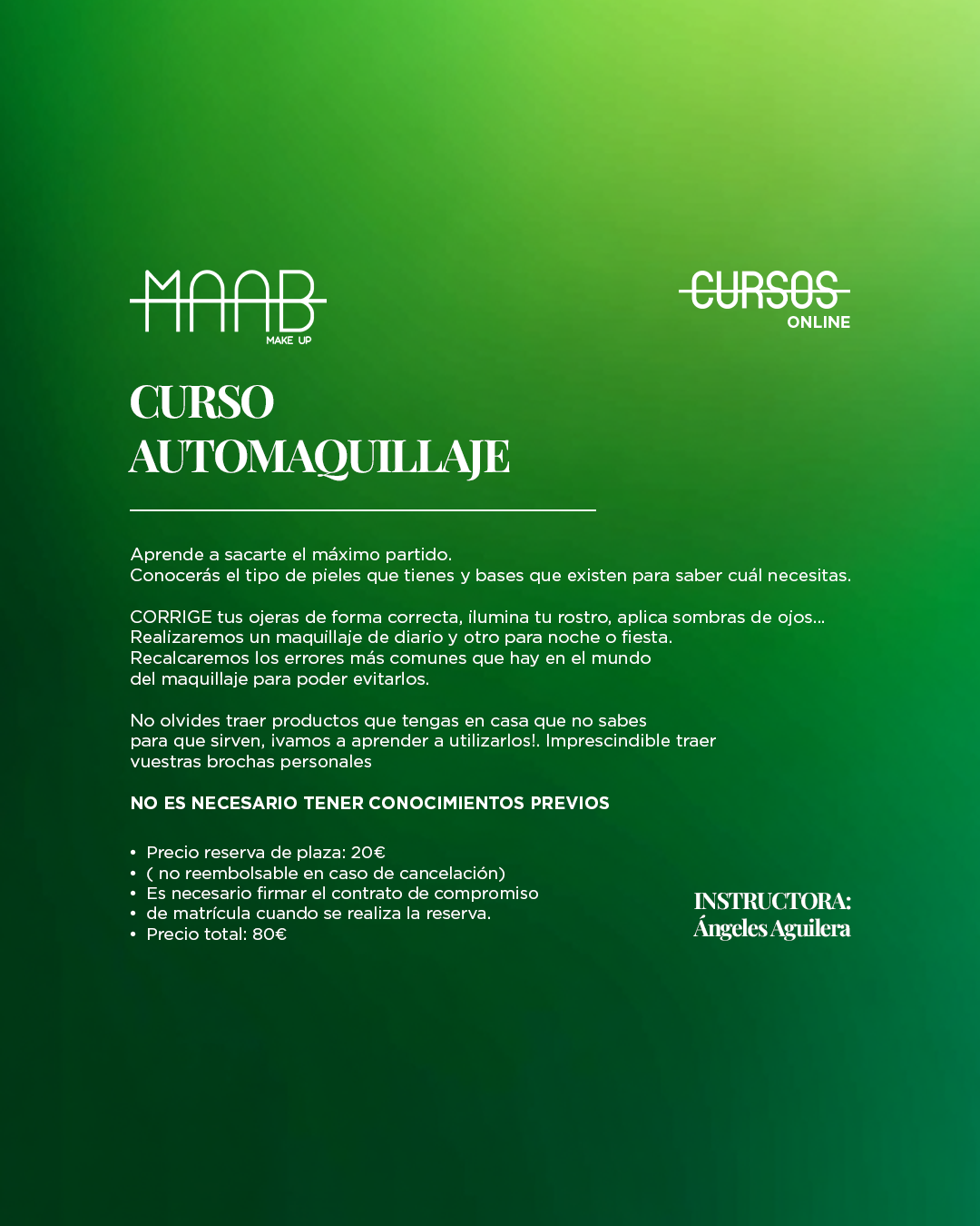 Curso automaquillaje