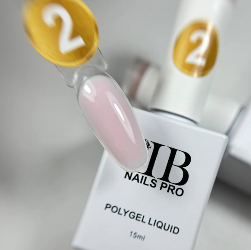 PolyGel Liquid 02 IBnailPRO – 15ml lot. 200424