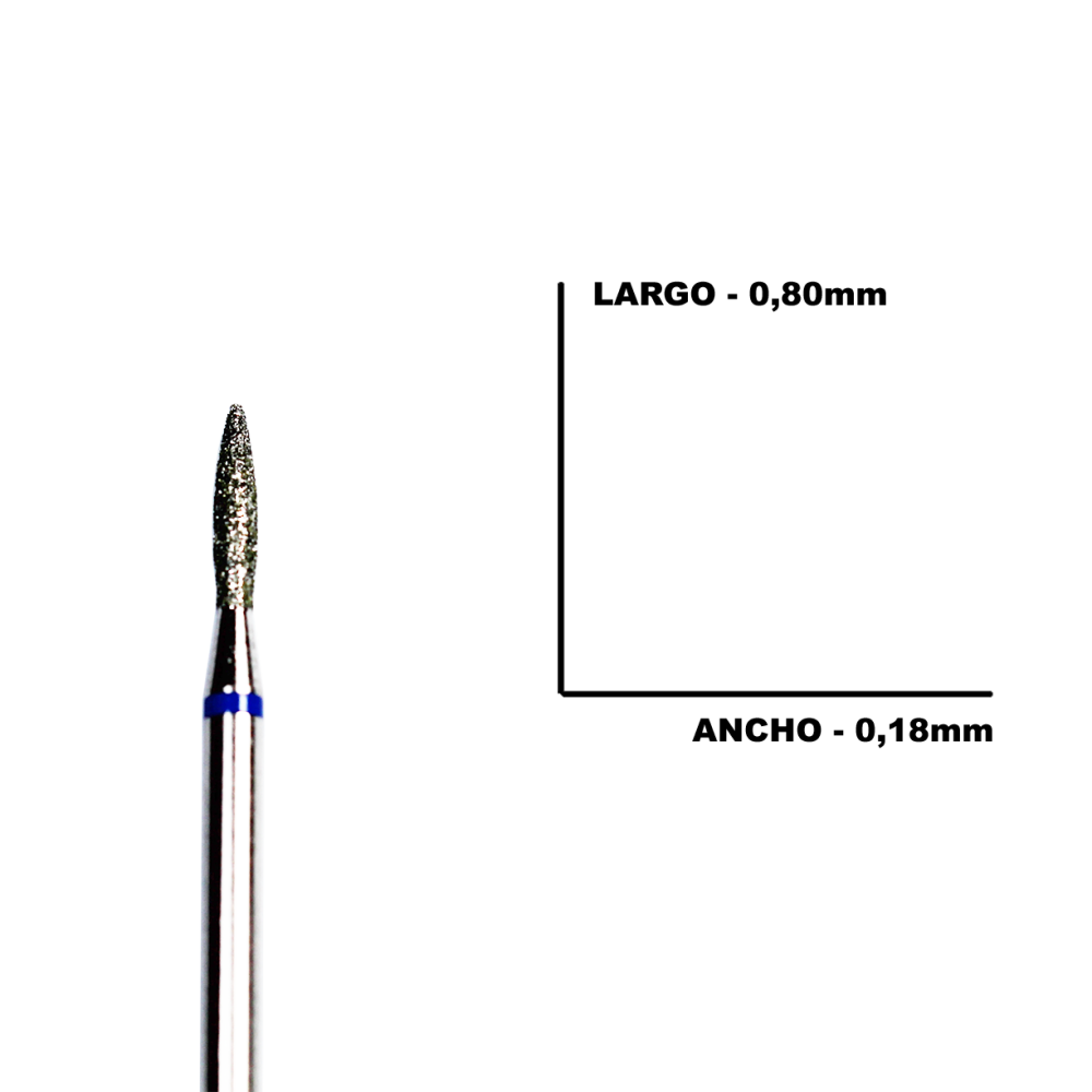 FRESA CARBURO LLAMA AZUL