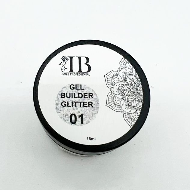 Gel Builder Glitter 01 IB Nails – 15ml