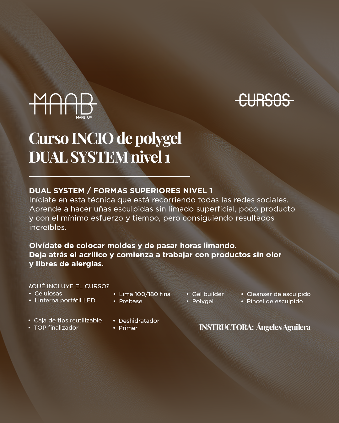 Curso INICIO de Polygel DUAL SYSTEM nivel 1