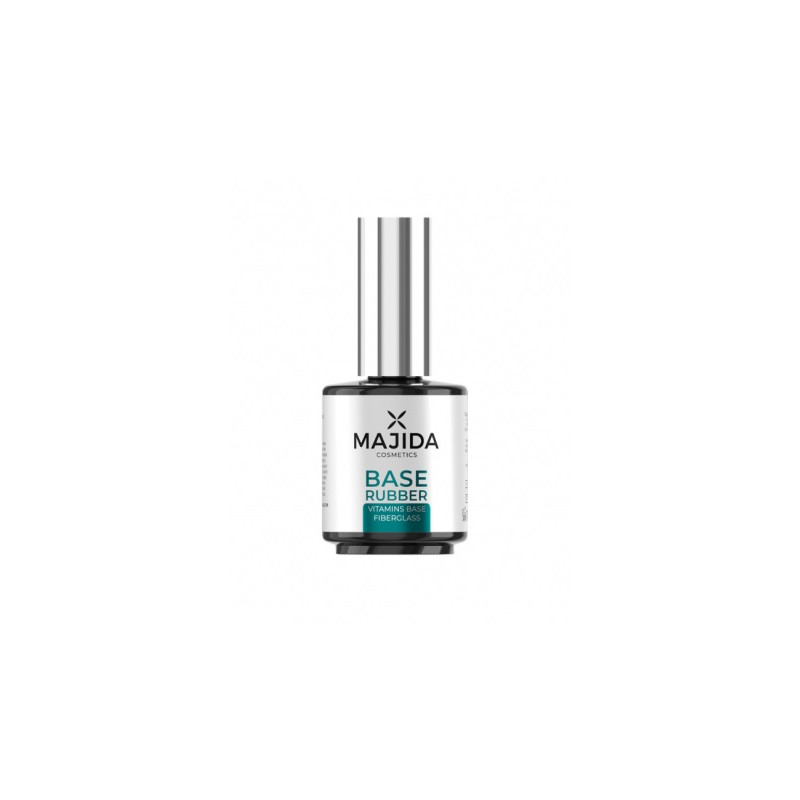 BASE RUBBER TRANSPARENTE 15ML MAJIDA
