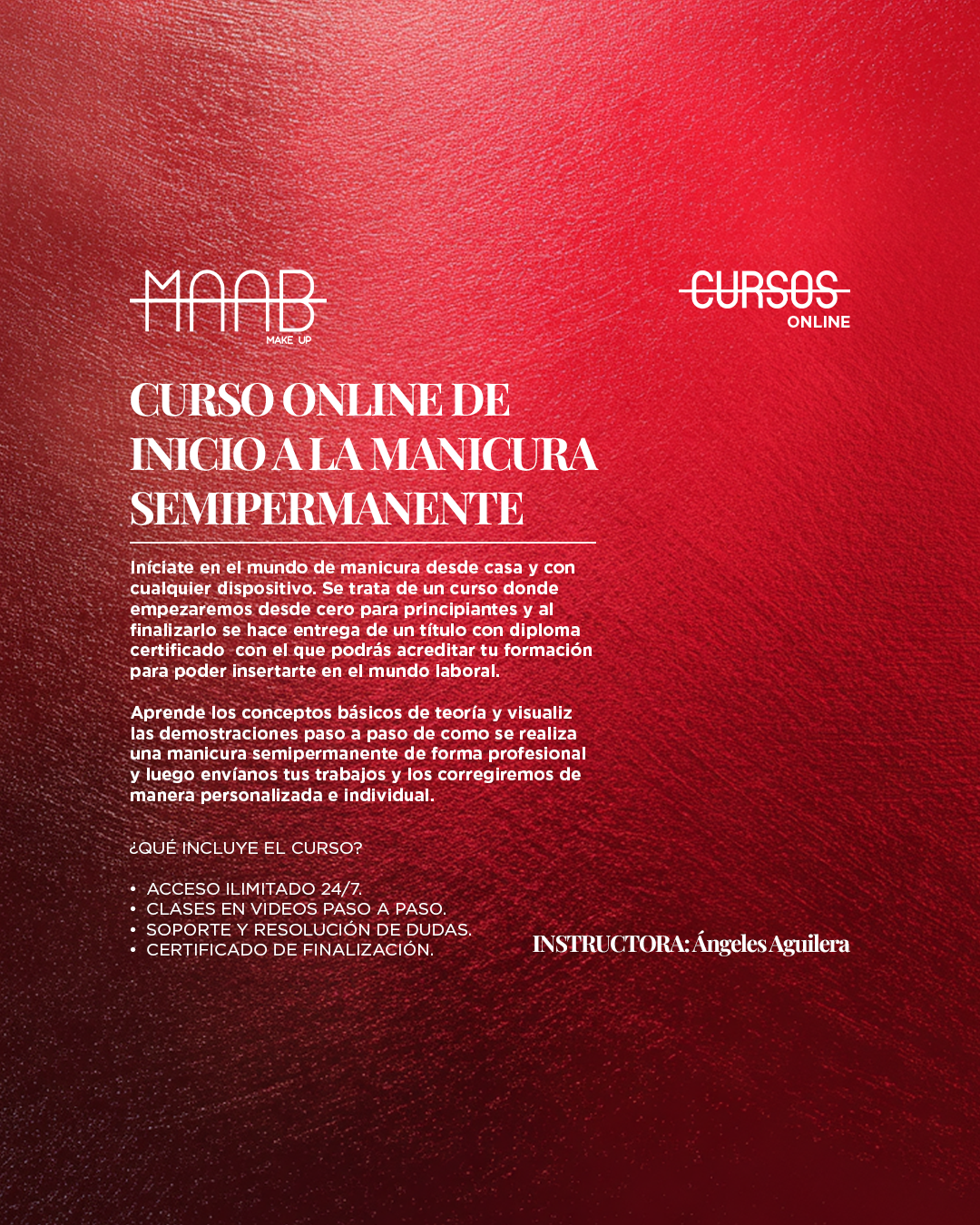 Curso online de inicio a la manicura semipermanente