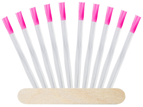 FIBRA DE VIDRIO MANICURA-10 UNIDADES