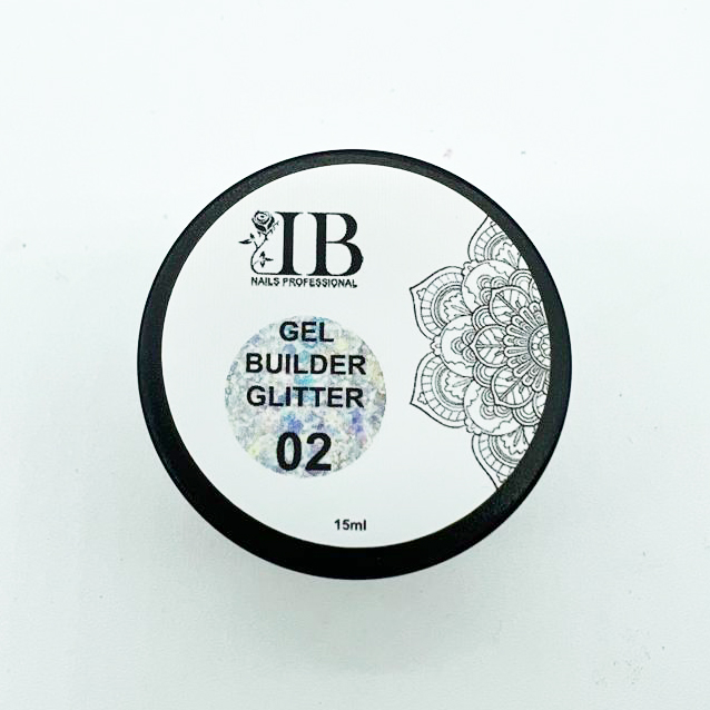 Gel Builder Glitter 02 IB Nails – 15ml