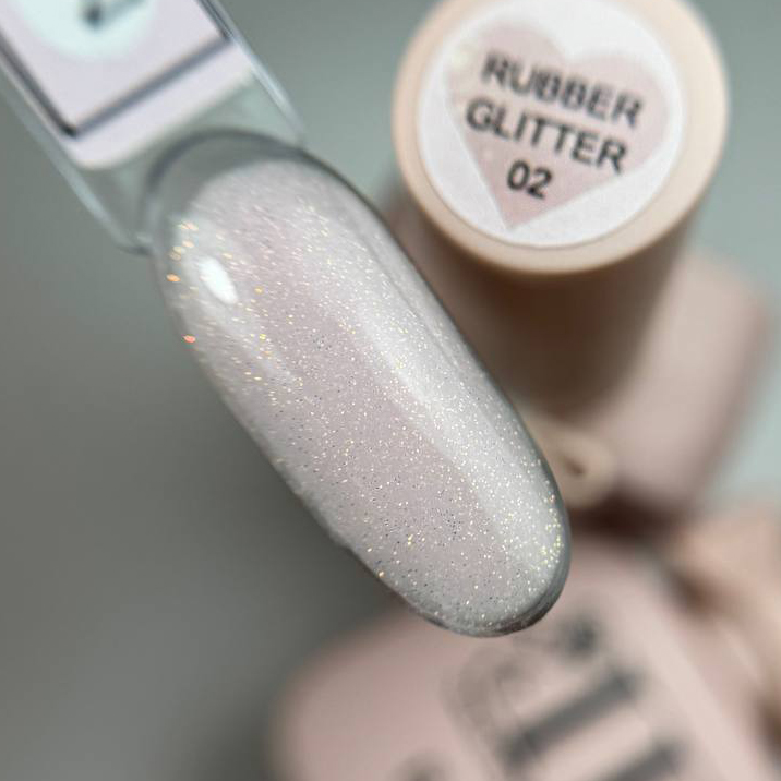 Base Rubber Glitter 02 IB Nails – 10ml