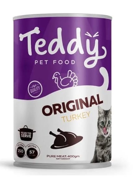 teddy wet food طعام رطب للقطط
