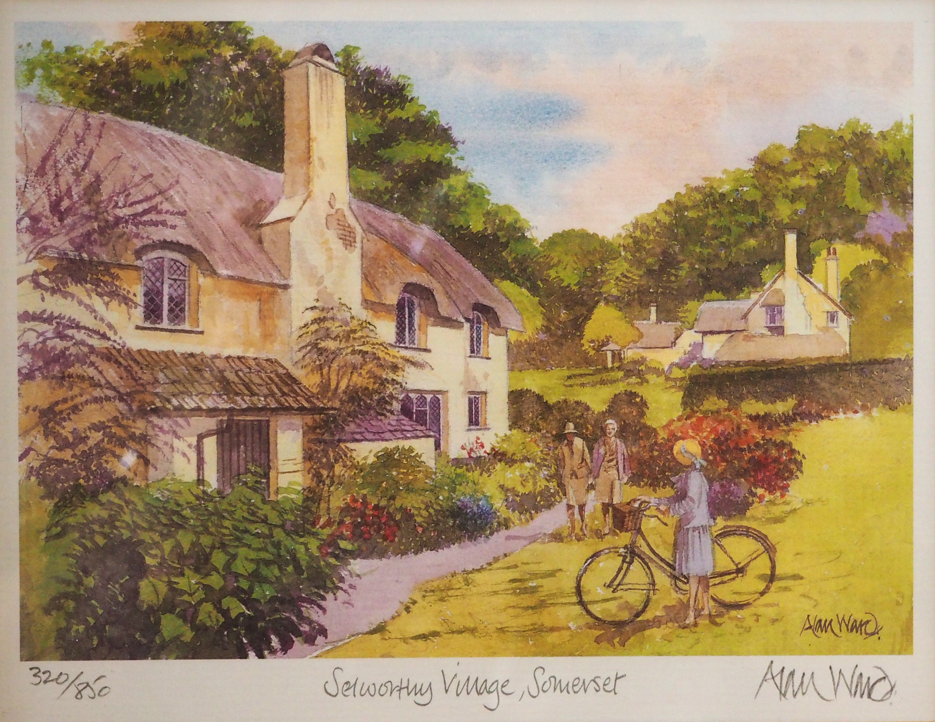 Selworthy Village, Somerset 