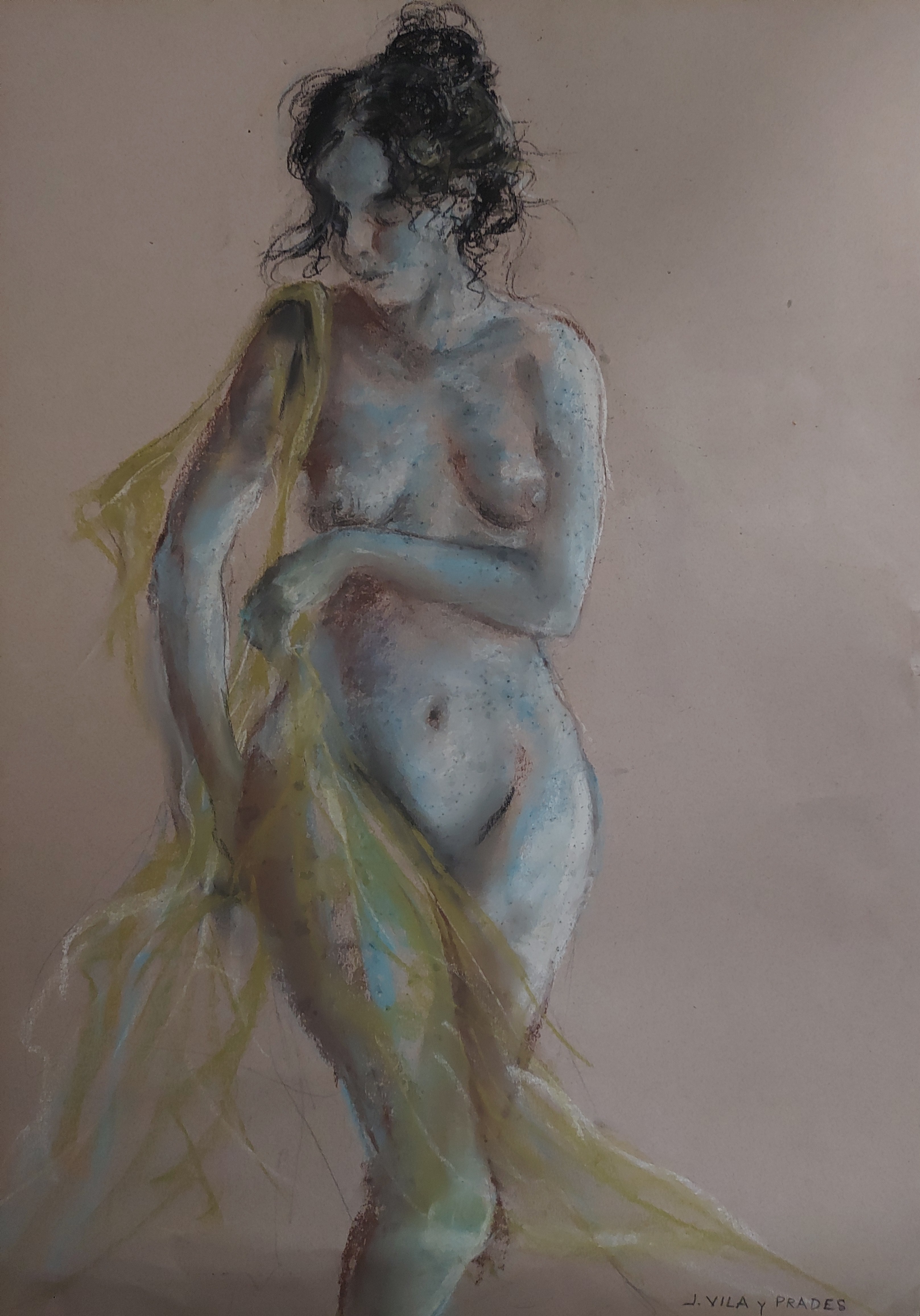 Impressionist Nude Figure Painting #02