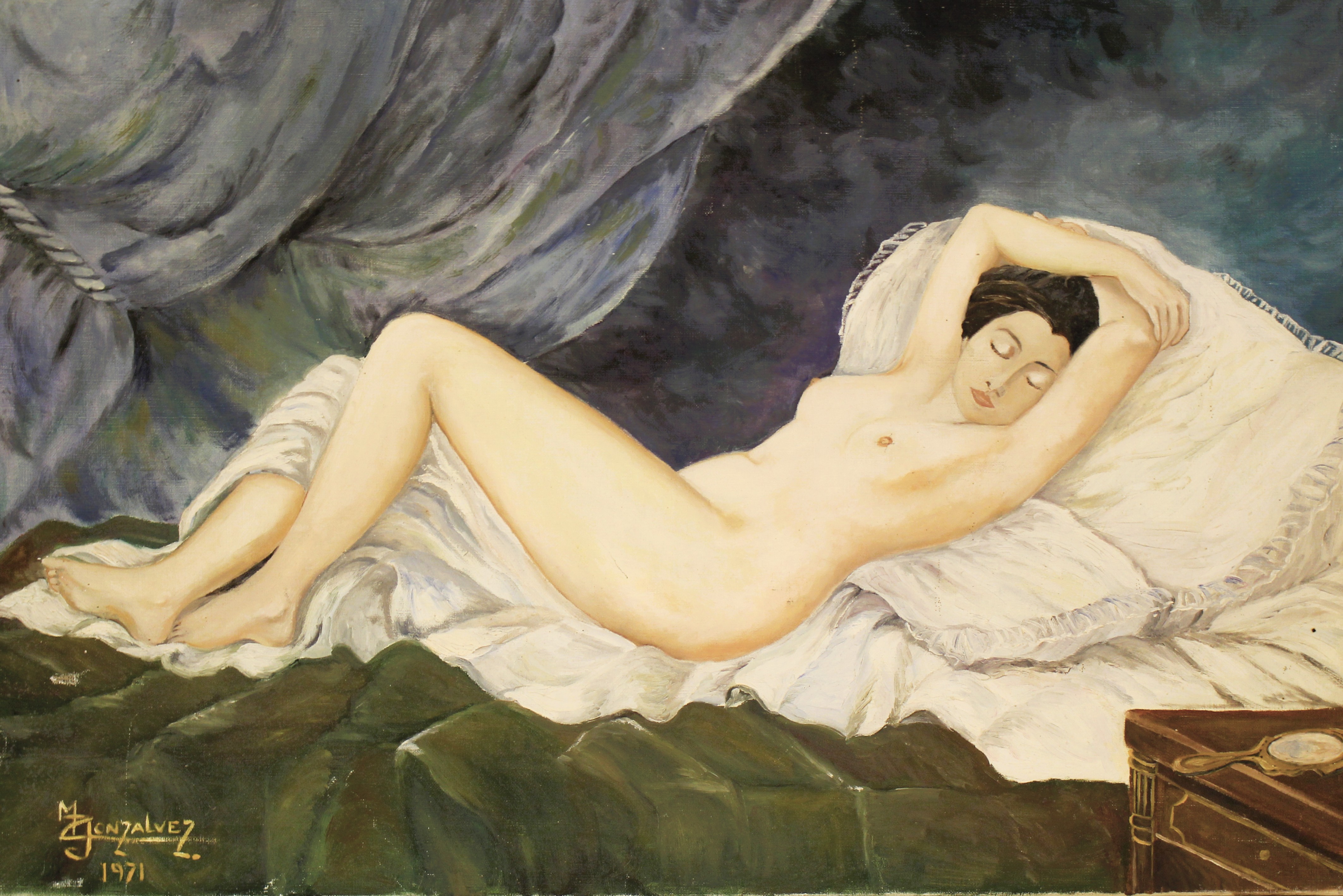 Reclining Nude Original (1971)