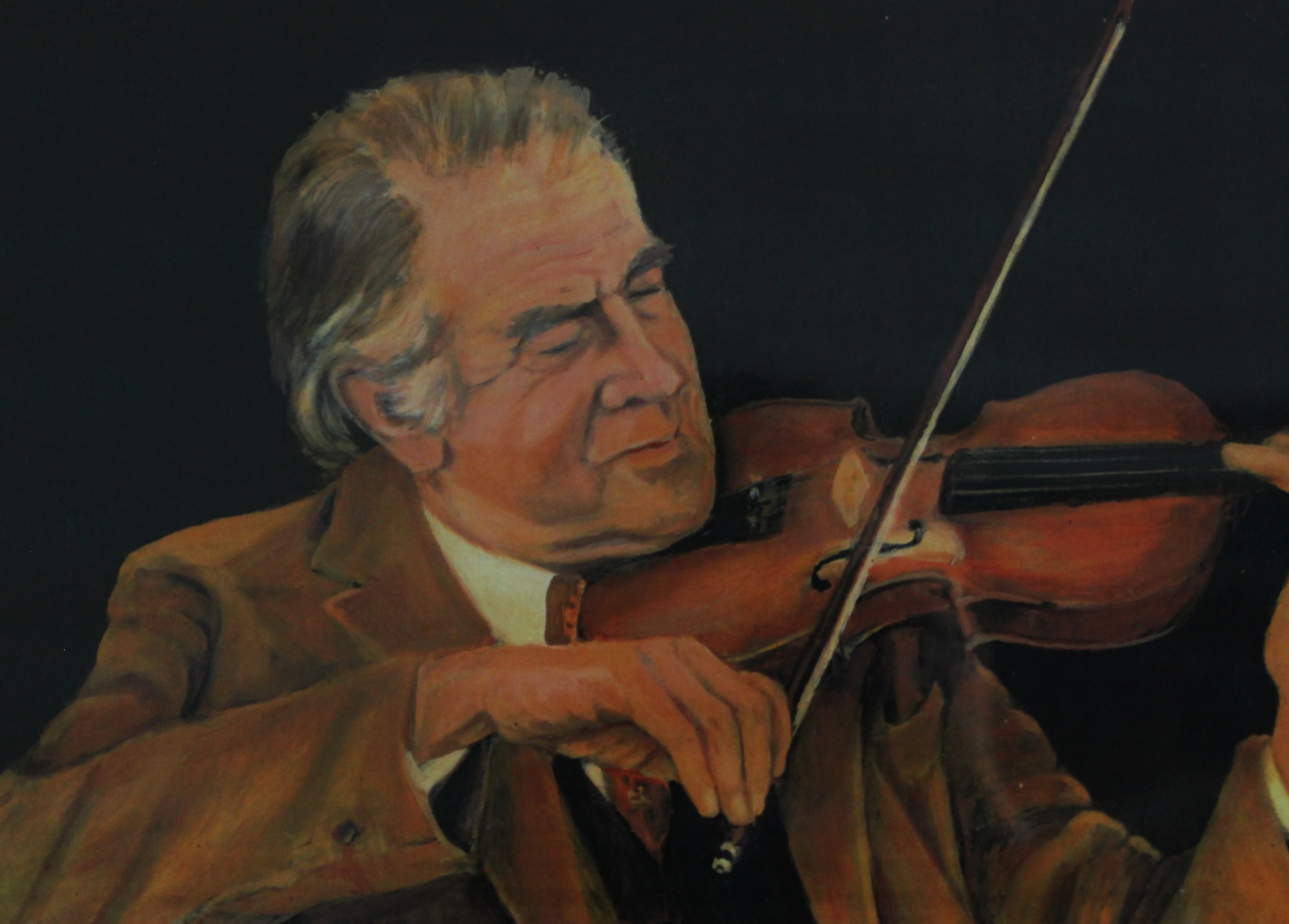 Portrait of Violin Player