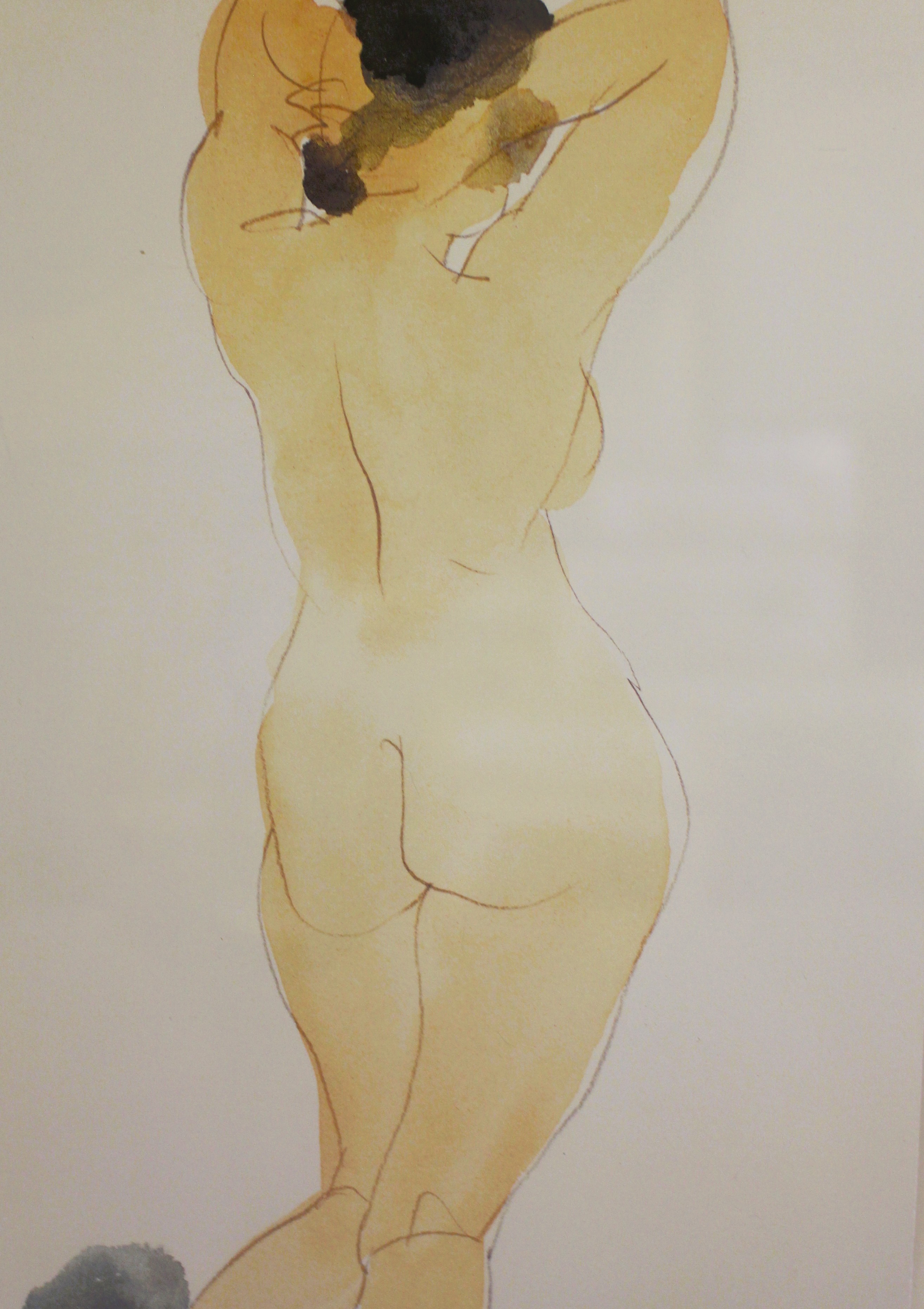 Vintage IKEA Nude Figure Art Prints