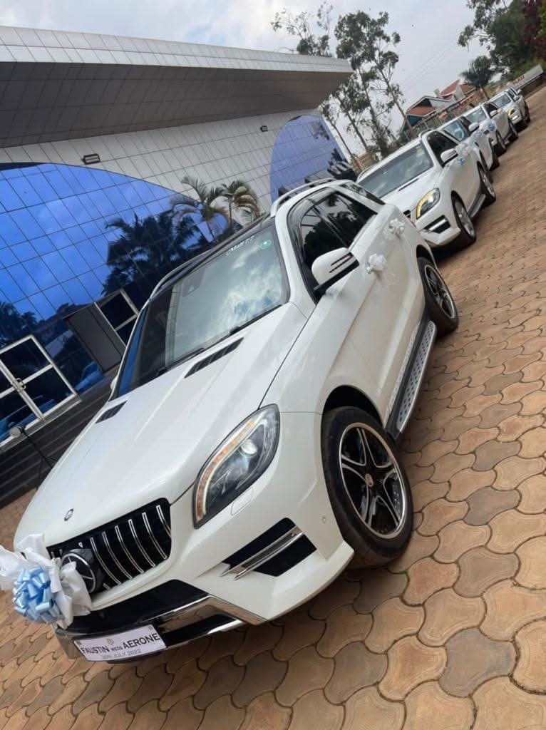 White Mercedes-Benz SUV