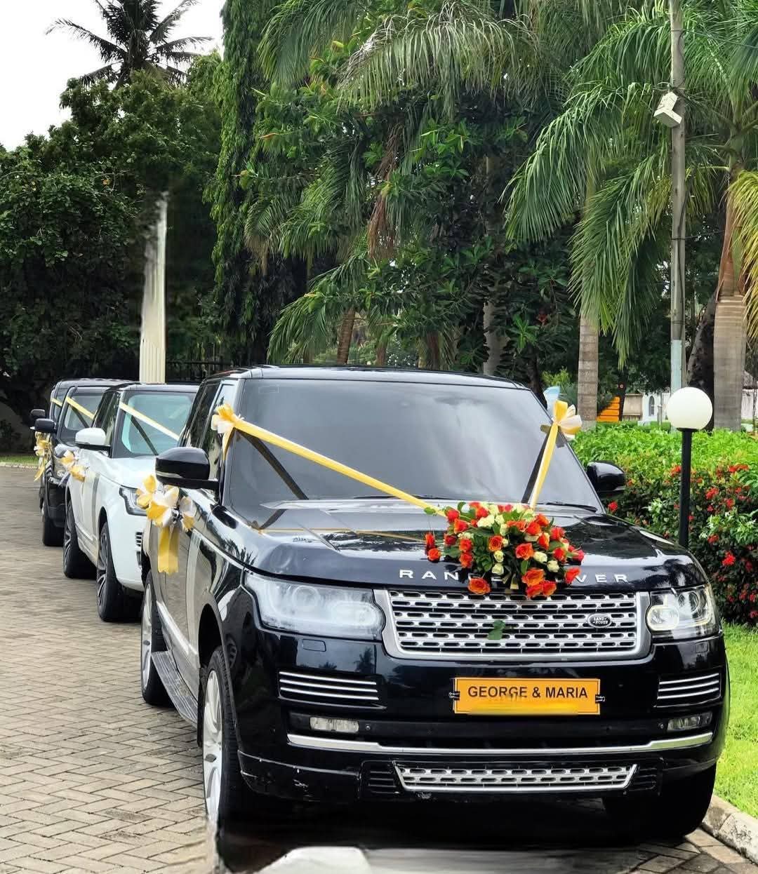 Range Rover Wedding Car