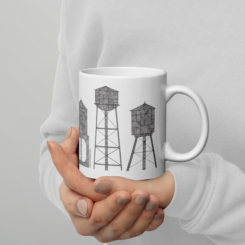 Taza Tanques de agua de New York