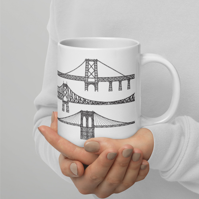 Taza Puentes de New York