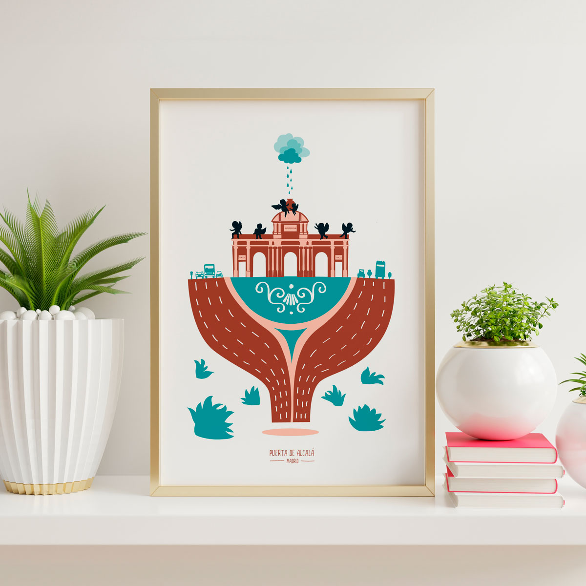 Póster Puerta de Alcalá