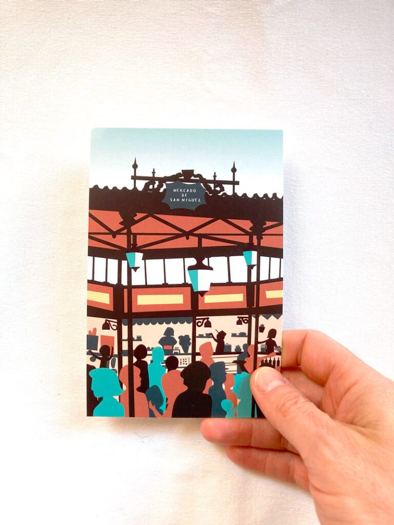 Postal Mercado de San Miguel