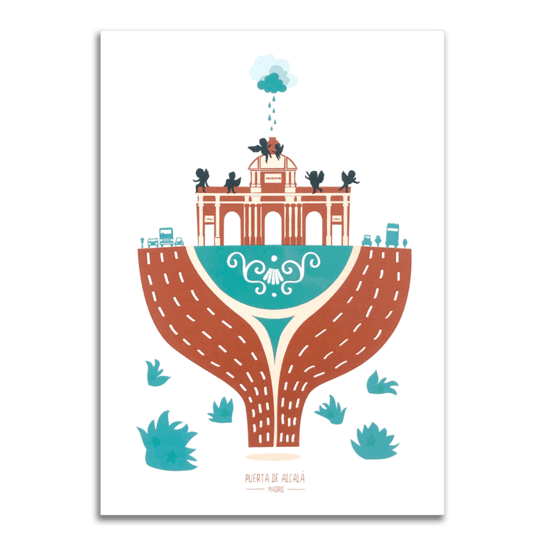 Póster Puerta de Alcalá