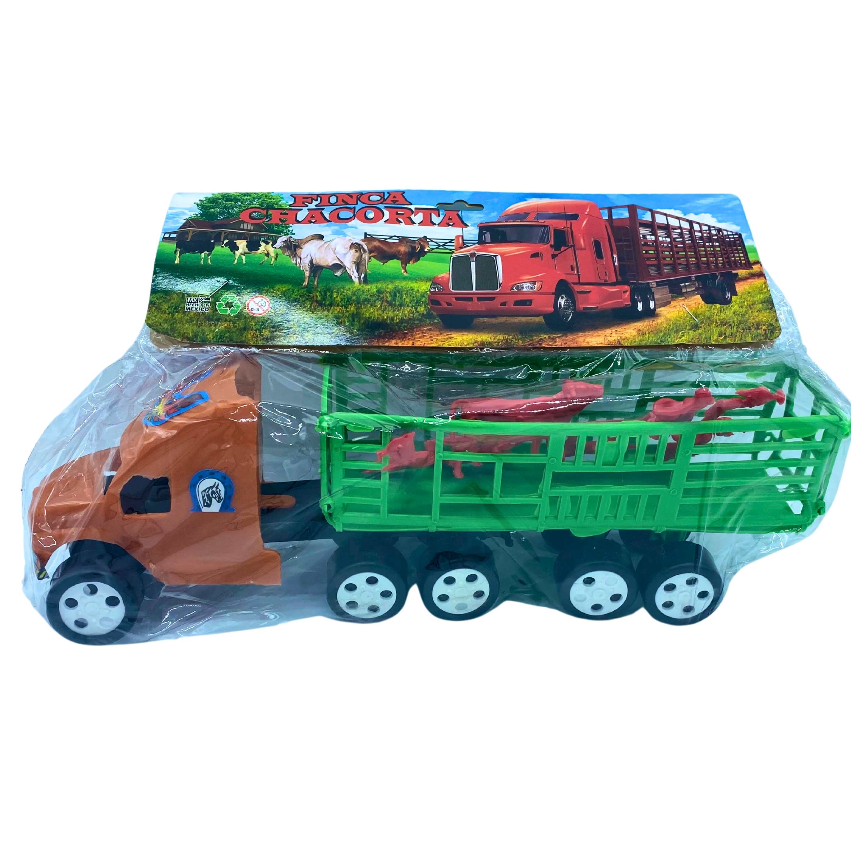 Camión de ganado de juguete