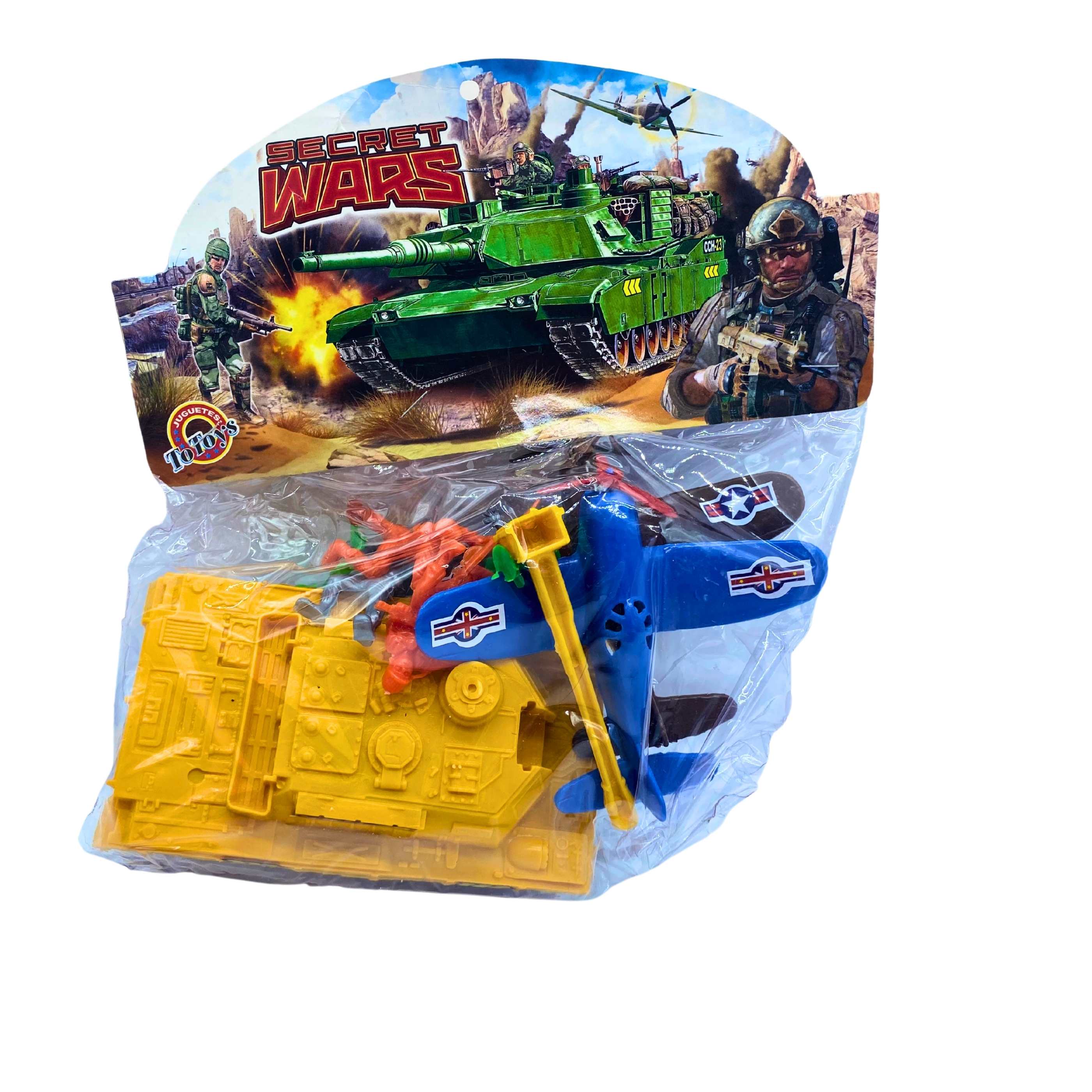 Set de juguetes de guerra
