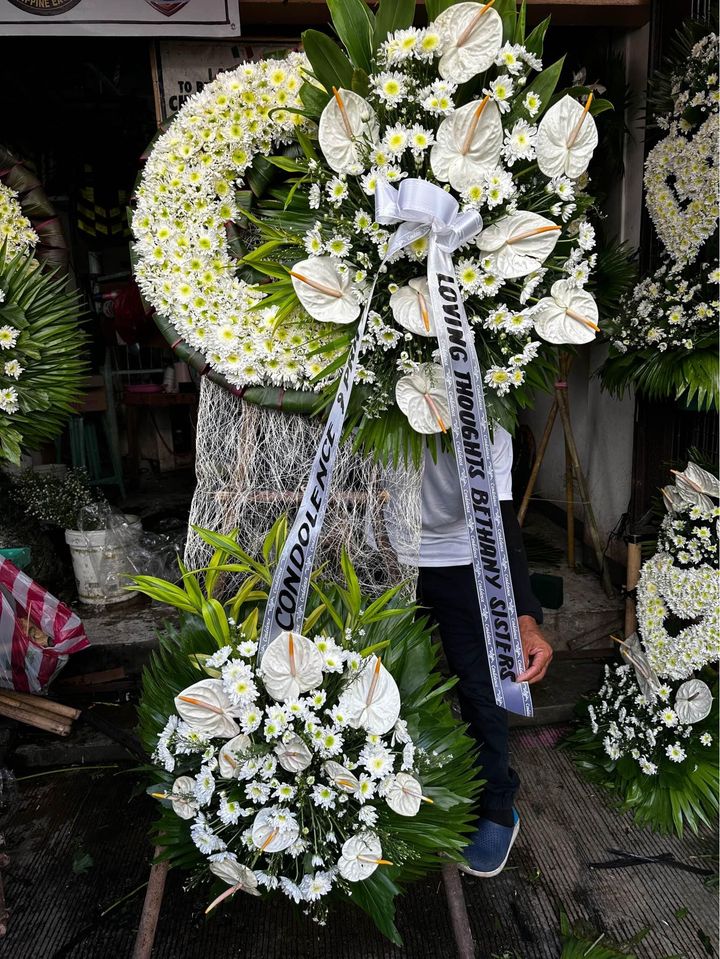 Sympathy Funeral Flower Stand