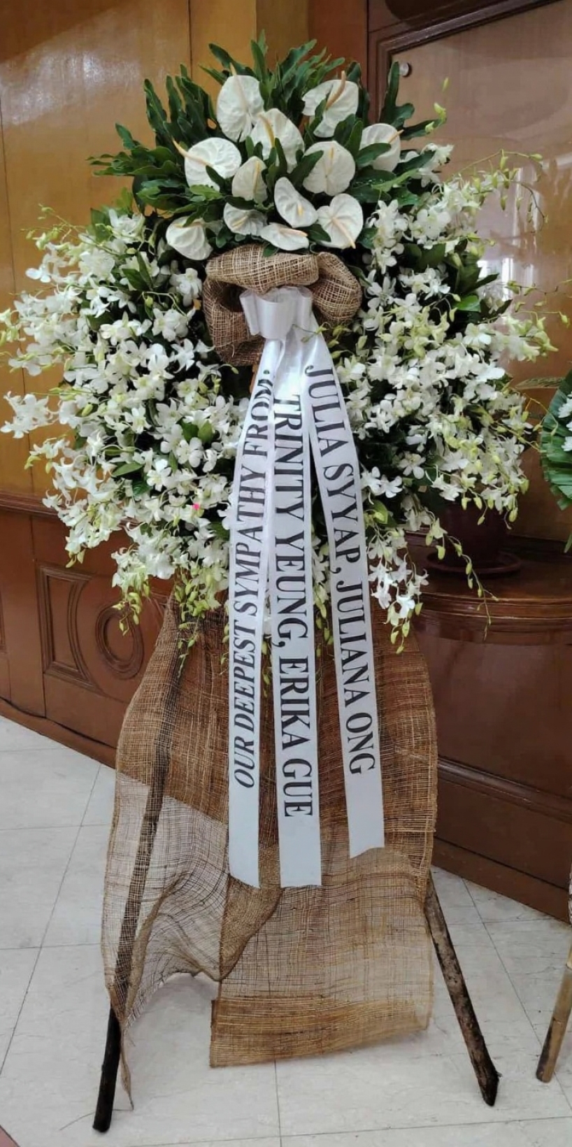 Sympathy Flower Stand