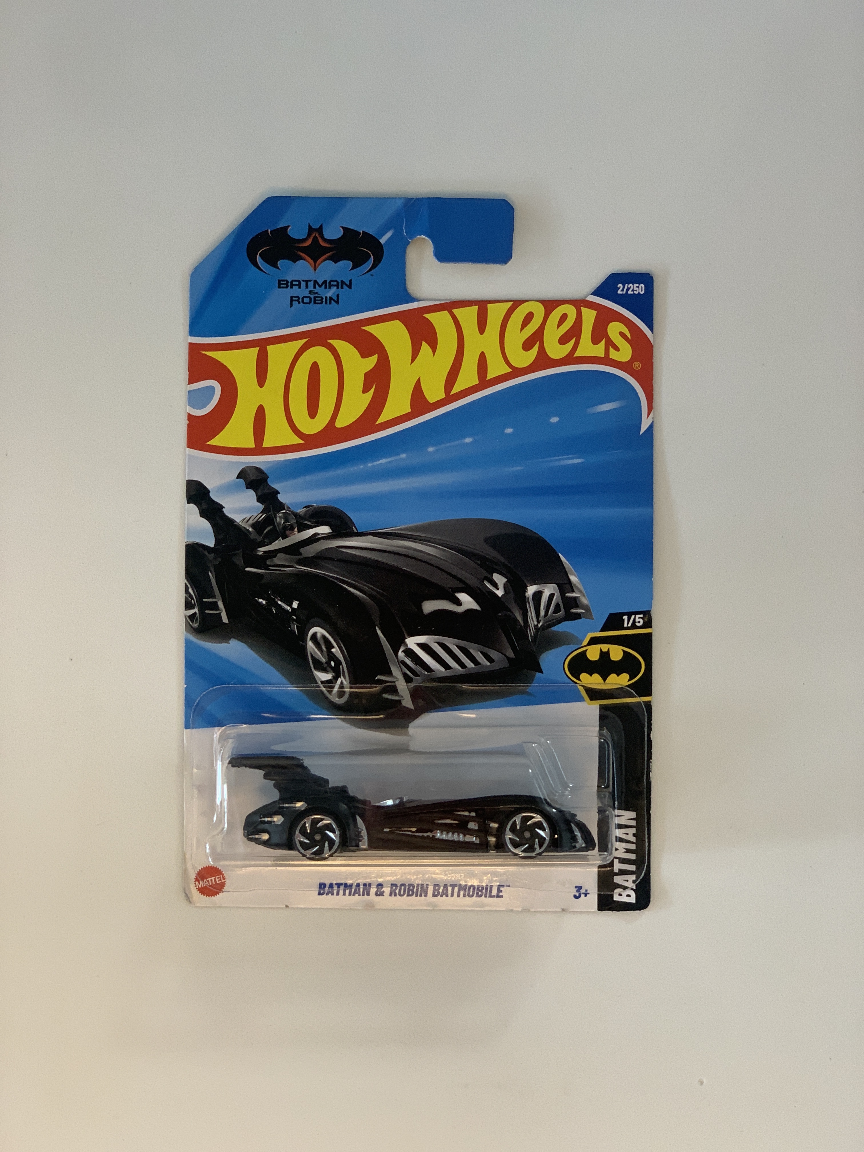 Hot Wheels Batmóvil Batman y Robin