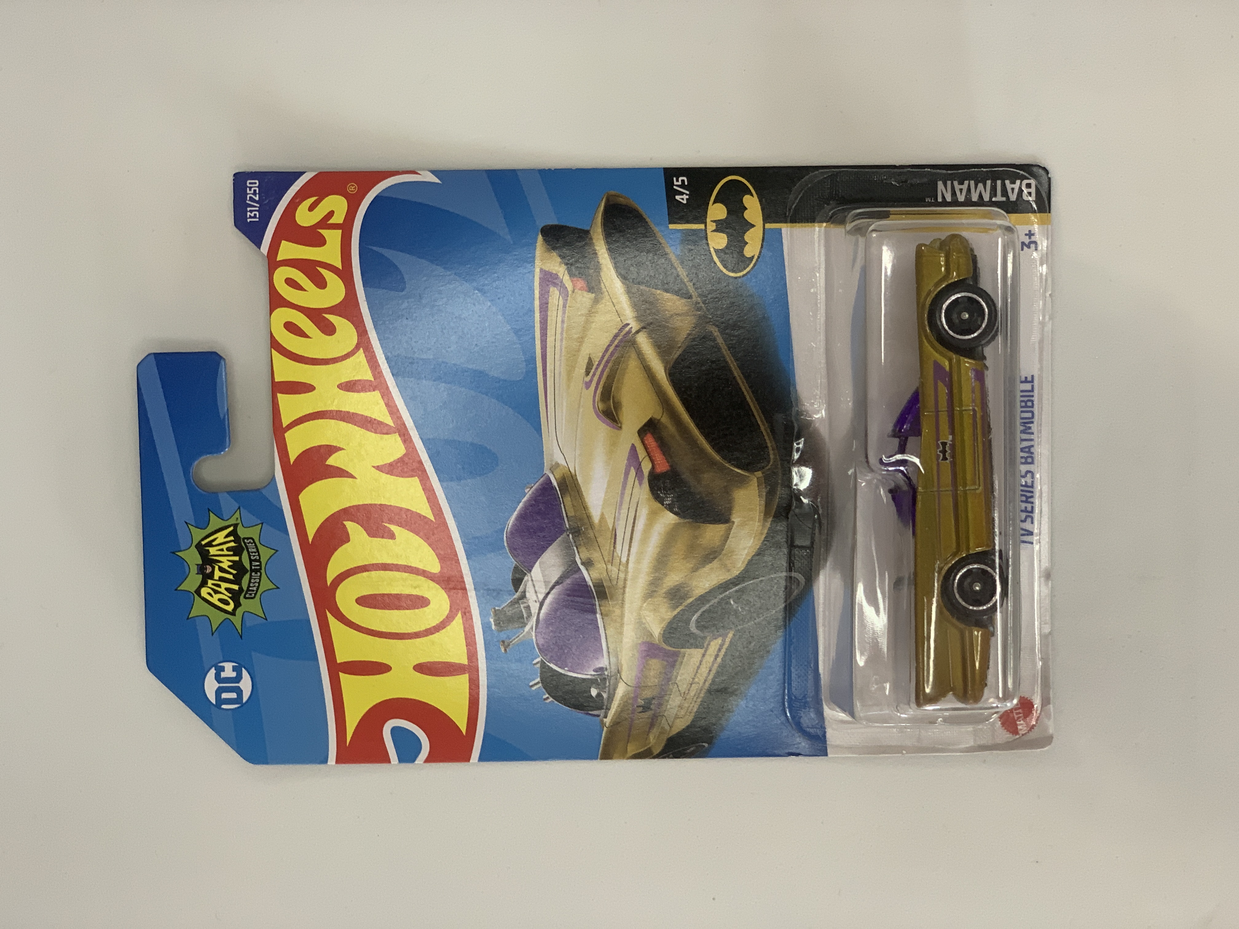 Hot Wheels Batimóvil Edición Dorada