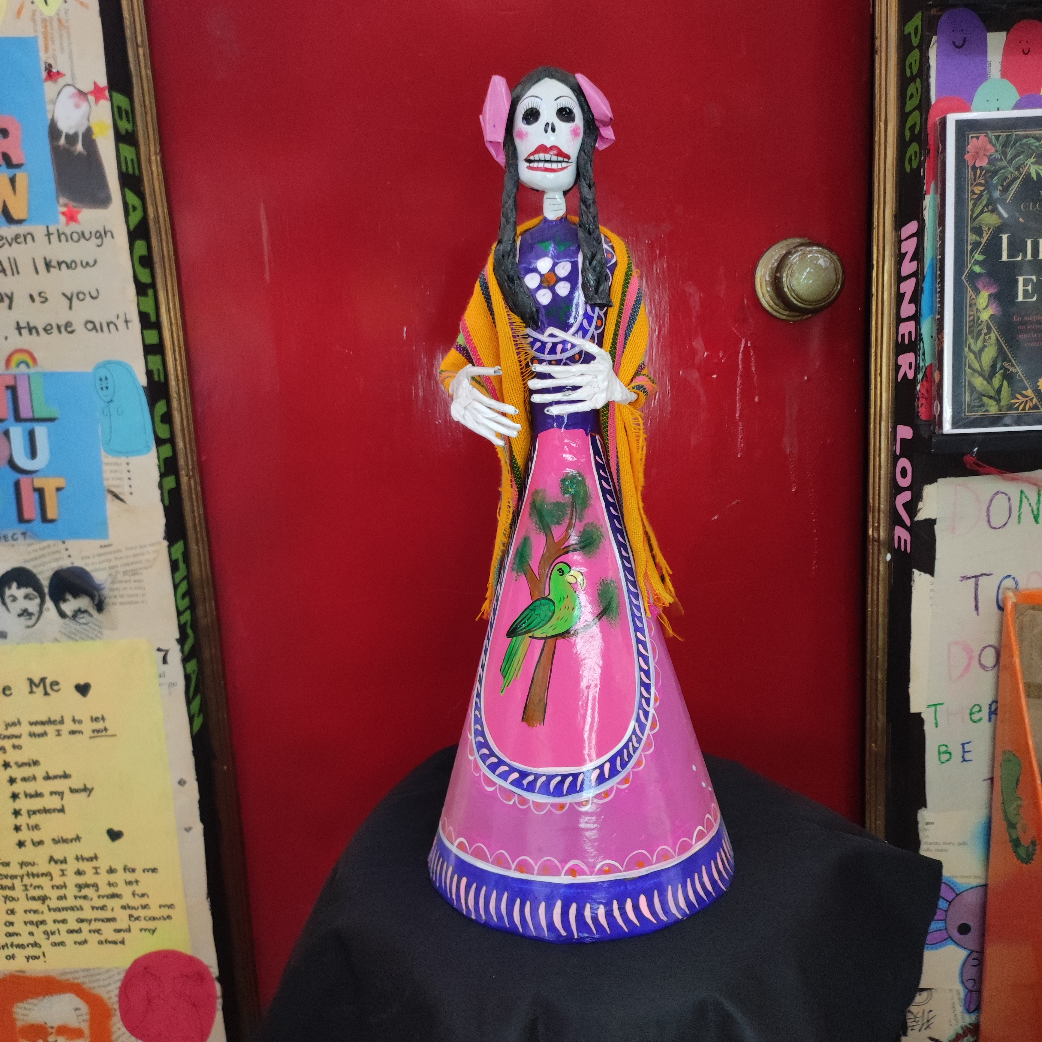 Catrina 3D papel mache 