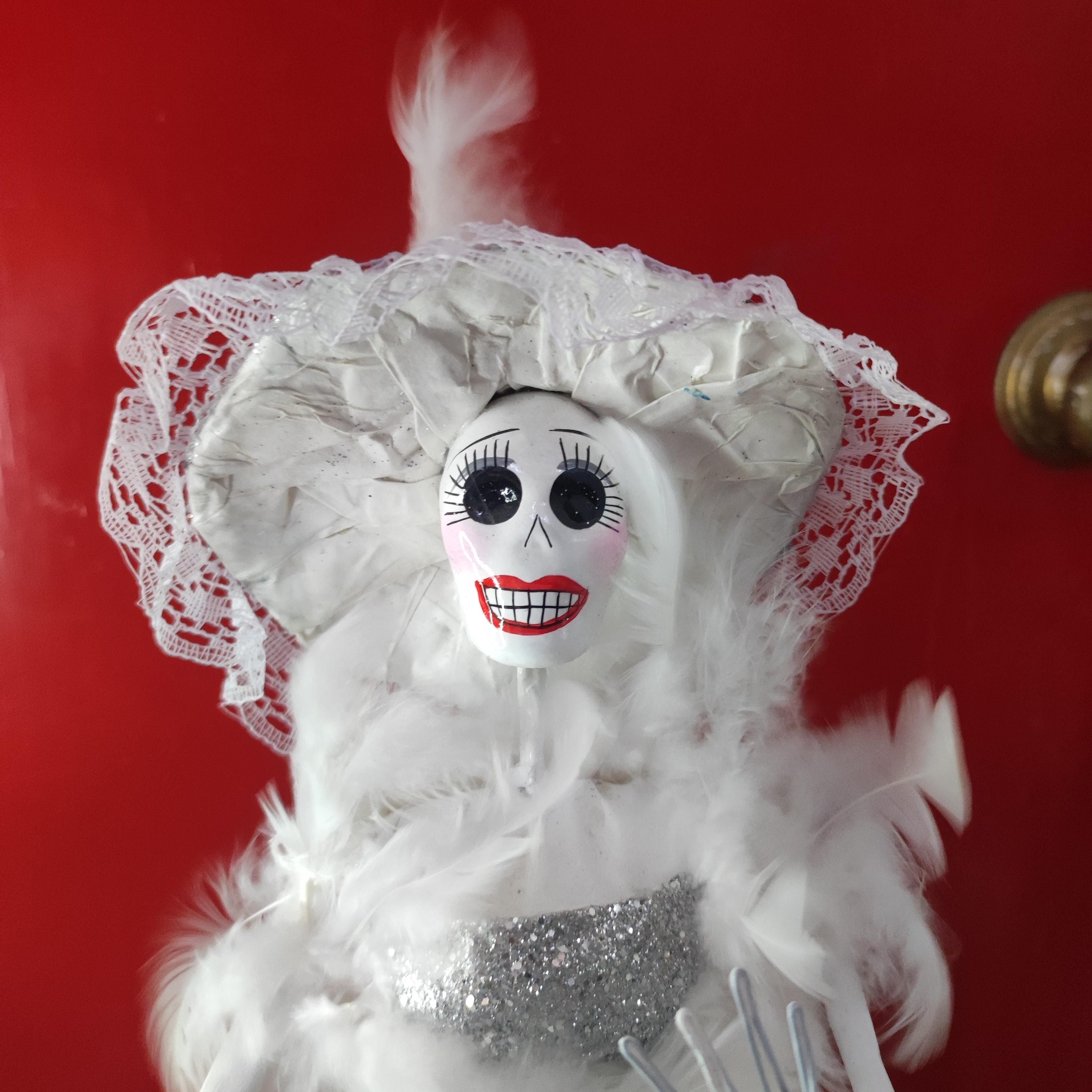 Catrina diamantina blanca 