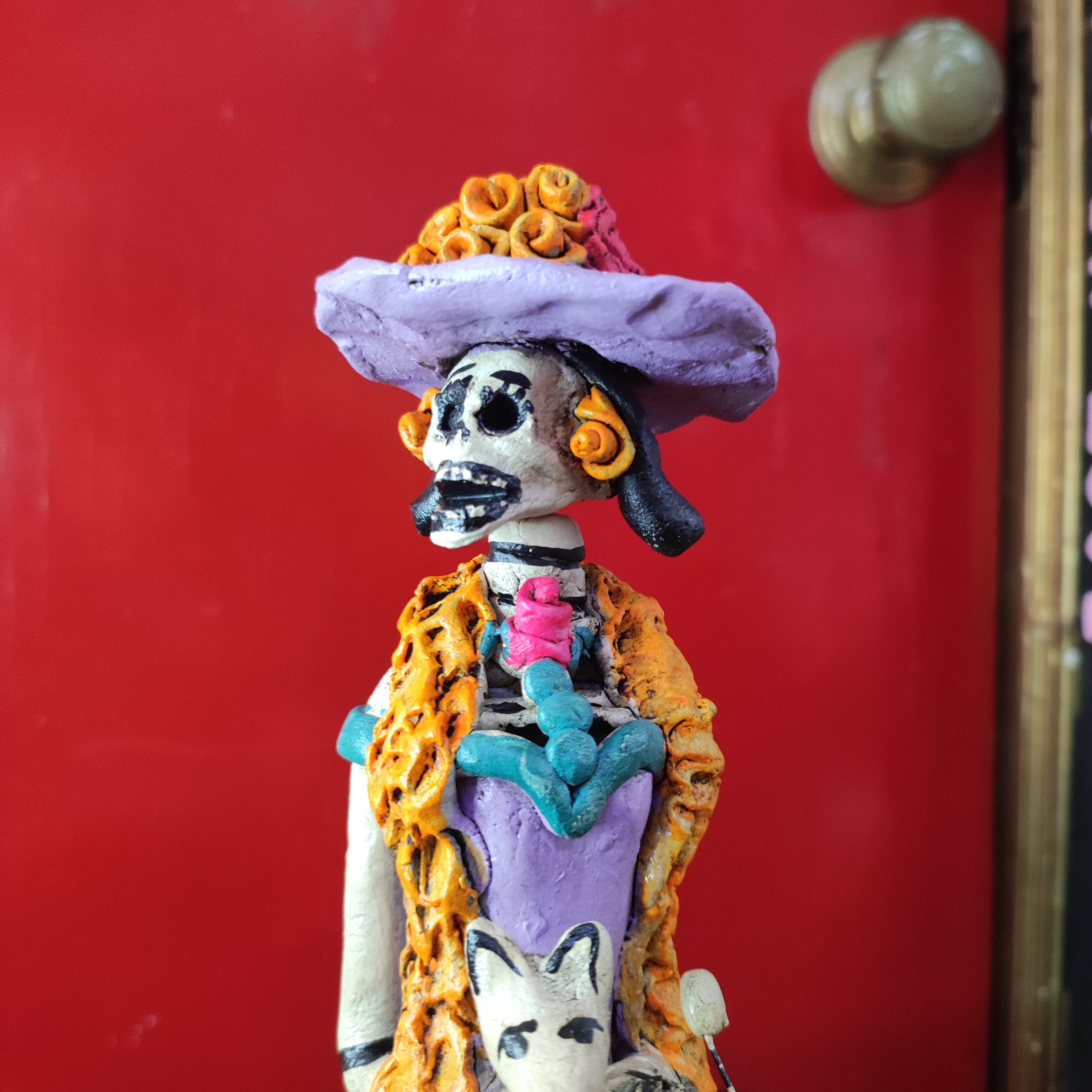 Catrina con cabeza removible