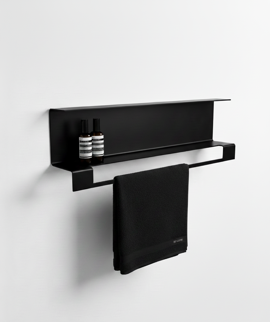 Toallero y Estante baño