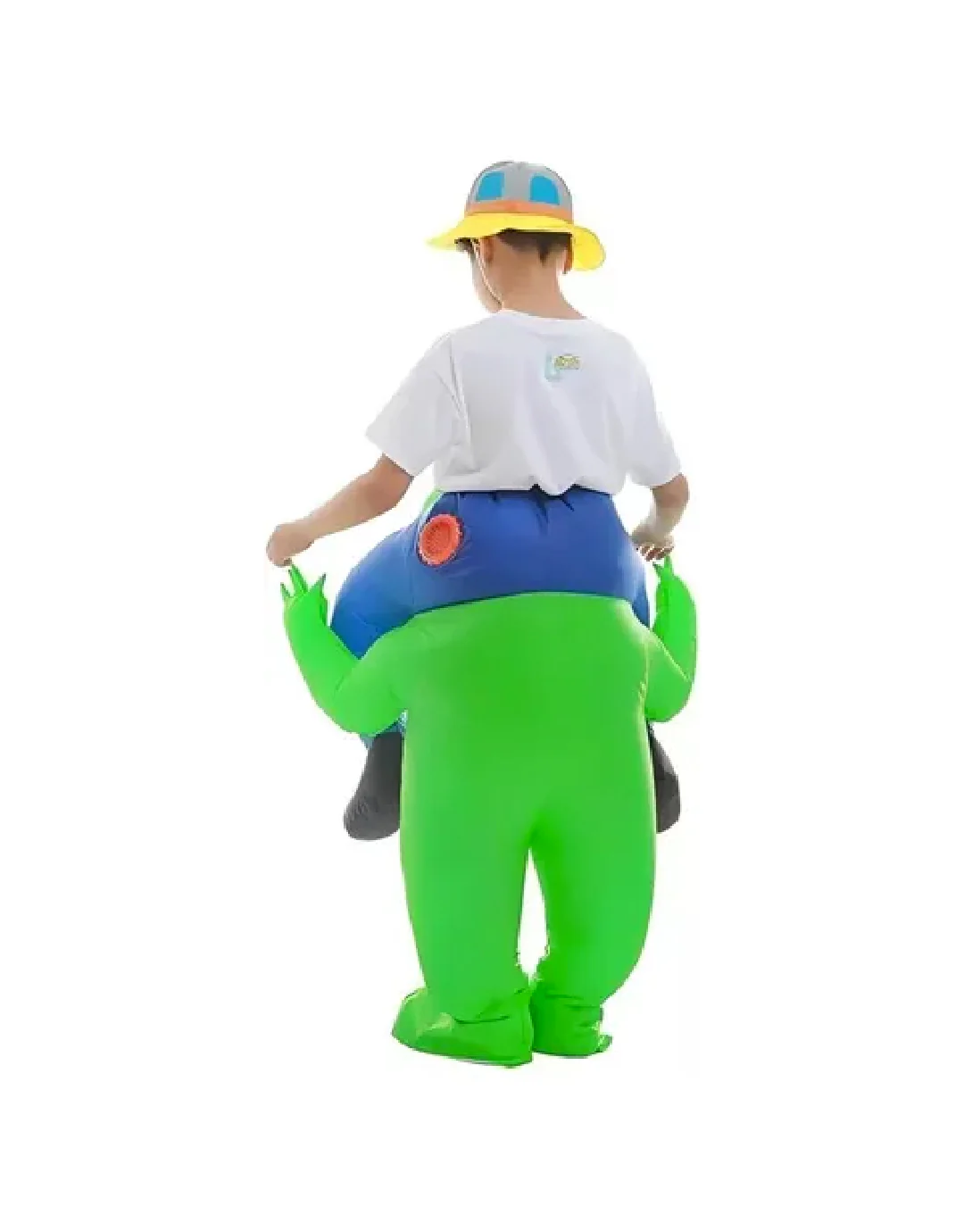 Disfraz inflable jinete de Alien niño