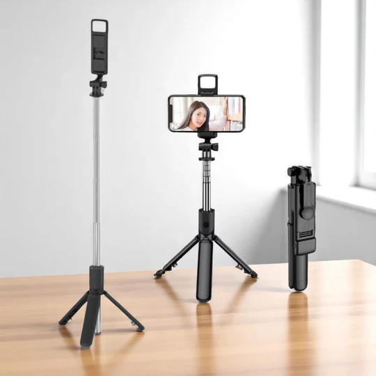 Porta Celular Selfie LED Mas Control