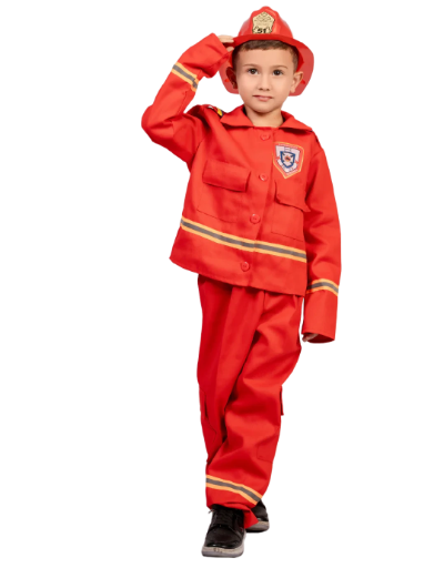 Disfraz Bombero (Niños - Unisex)