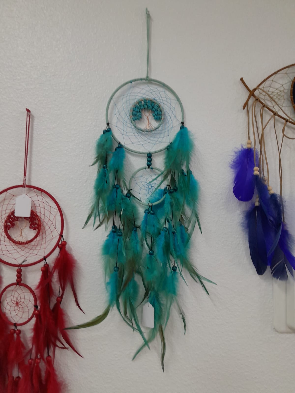 Atrapasueños azul turquesa