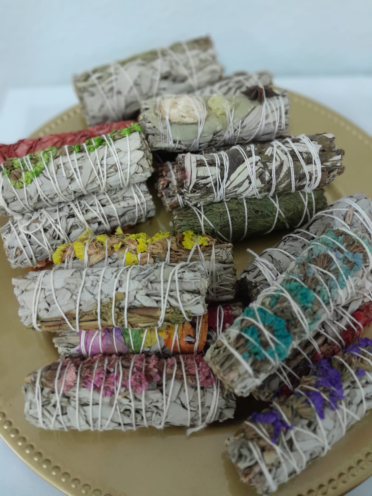 Ramos de sahumerio artesanales