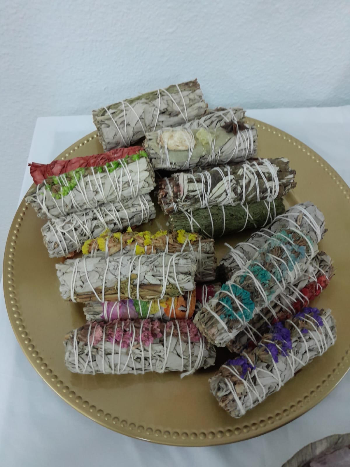 Ramos de sahumerio artesanales