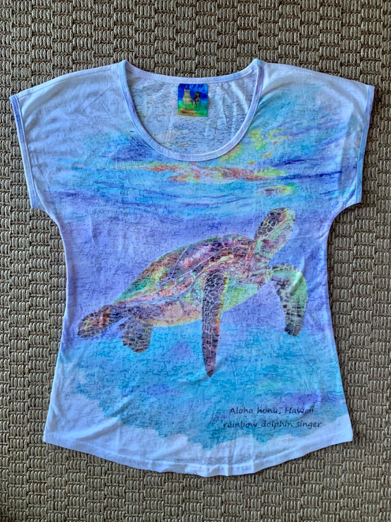 Honu reflection