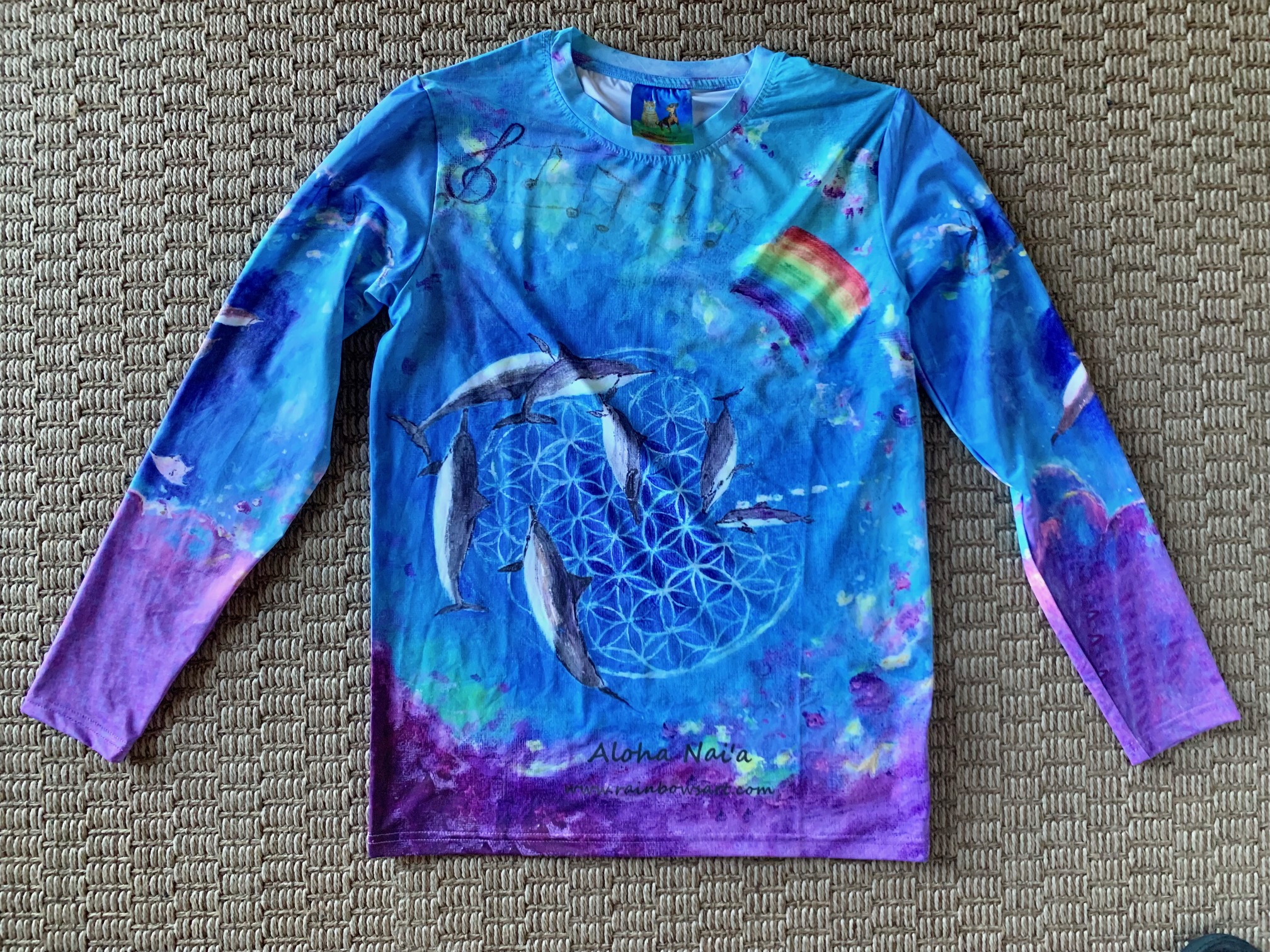 Naia anuenue rashguard