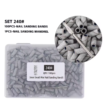 Nail Sanding Bands Set – 240 Grit