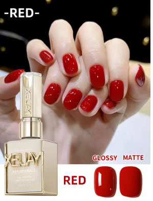 XEUAY Red Nail Polish