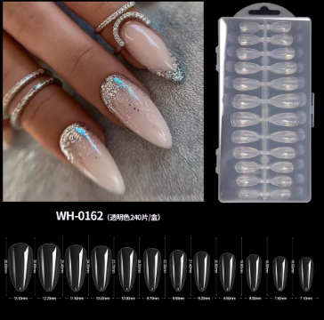 Stiletto False Nail Tips Set