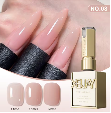 XELJAYI Nude Pink Gel Polish formaldehyde free 