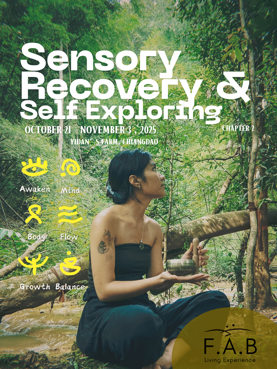 F.A.B Retreat: Sensory Recovery & Self Exploring