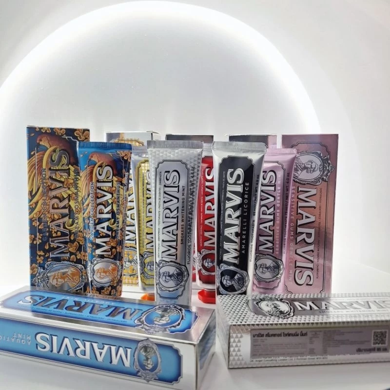 Marvis toothpaste ยาสีฟัน มีหลากหลายสูตร 