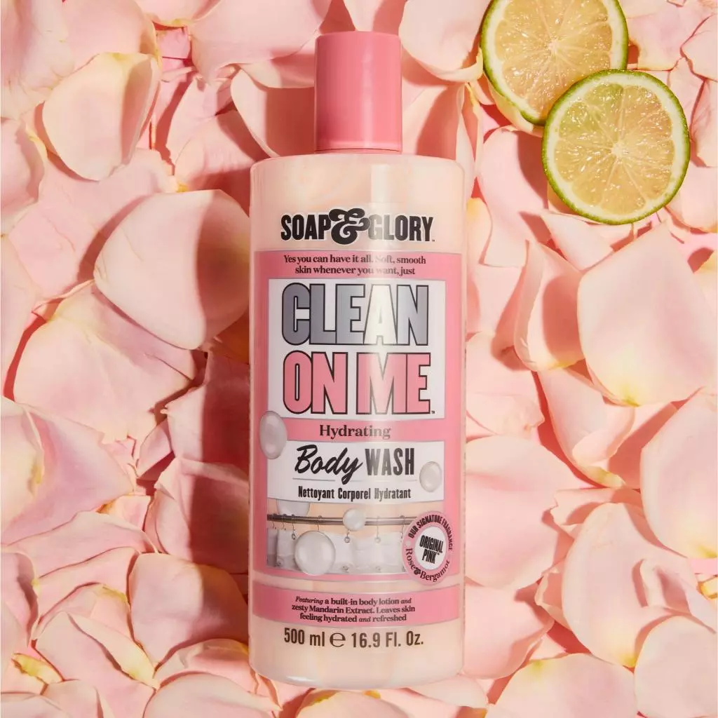 Soap & Glory โซพ แอนด์ กลอรี่ คลีน ออน มี ไฮเดรติ้ง บอดี้ วอช 500 มล.