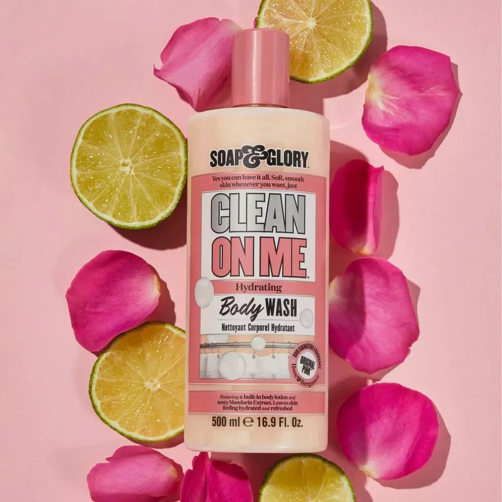Soap & Glory โซพ แอนด์ กลอรี่ คลีน ออน มี ไฮเดรติ้ง บอดี้ วอช 500 มล.